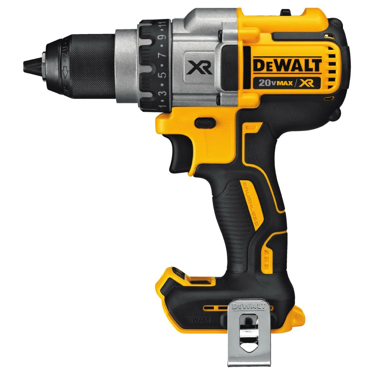 DeWalt DCD991B 20V MAX XR Lithium Ion Brushless 3-Speed Drill / Driver. Bare Tool