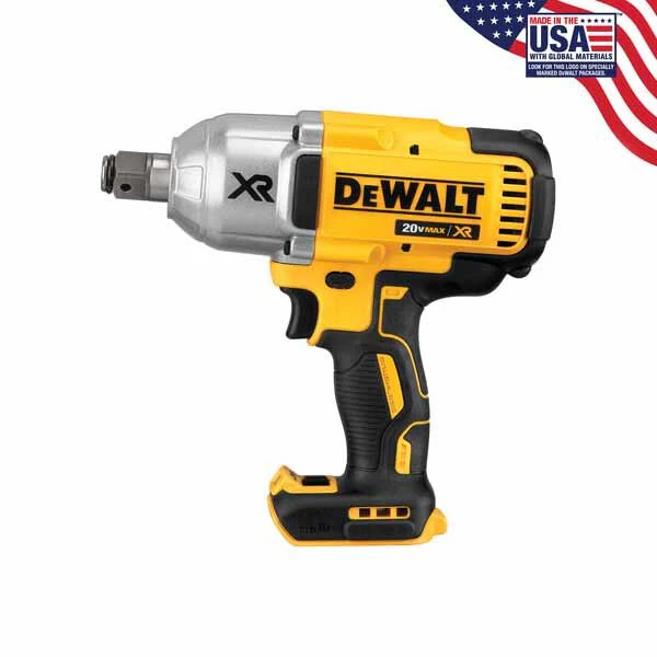 DeWalt DCF897B 20V MAX XR High Torque 3/4 Impact Wrench w/ Hog Ring Retention Pin Anvil Bare Tool