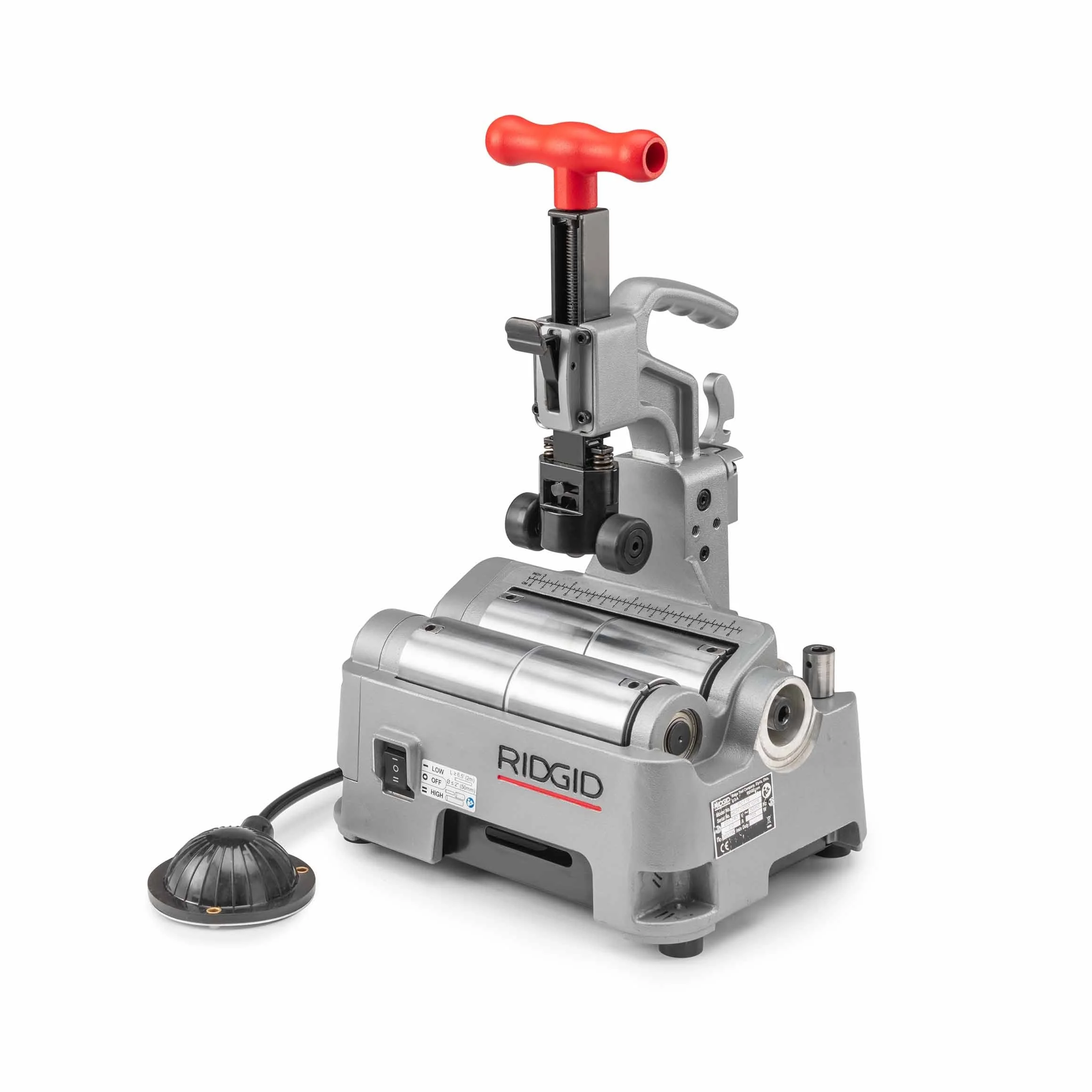 Ridgid 70418 Power Tubing Cutting Machine for Steel. Stainless Steel and Aluminun with 137S Reamer. PC-116 TS Tube Stand and Spare Wheel