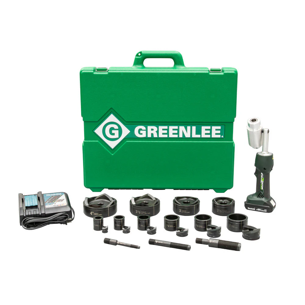 Greenlee LS50L11B4 LS50L2 Battery-Hydraulic Knockout Kit w/Slug-Buster ? �C 4